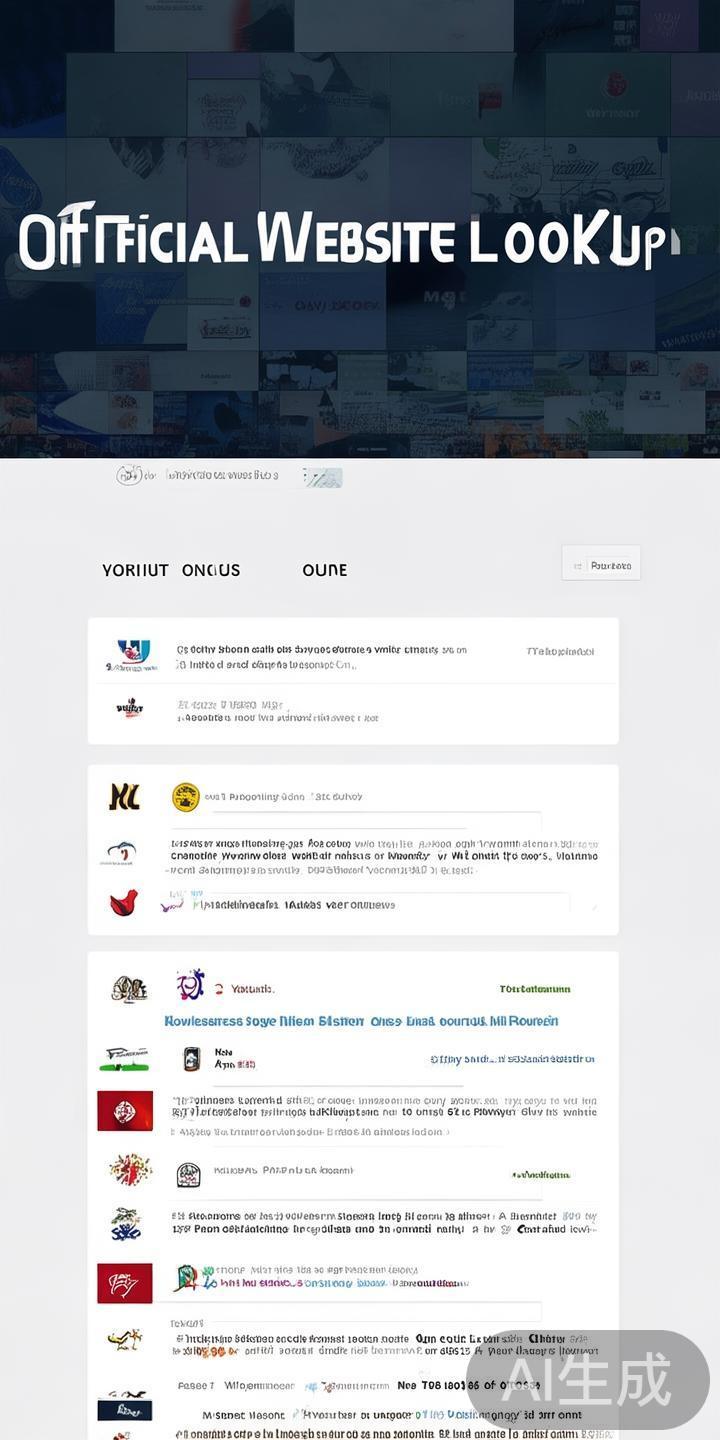 一些知名的体育门户网站或平台提供“官方网站查询”服