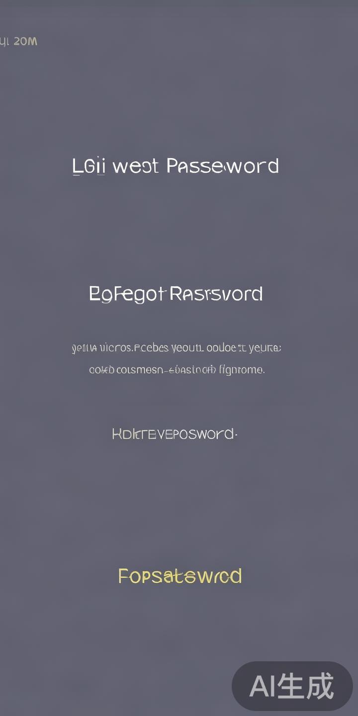 在登录界面底部或旁边，通常会有一个“忘记密码”或“